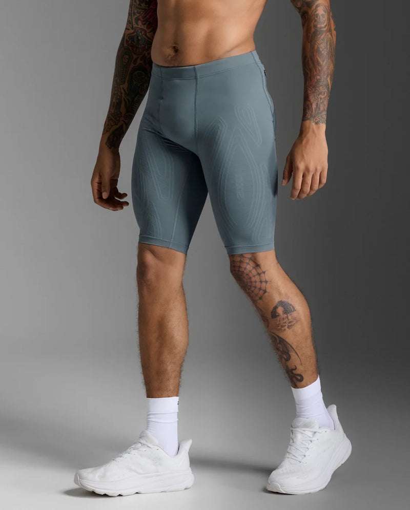 Light Speed ​​Compression Shorts for Men | Gray