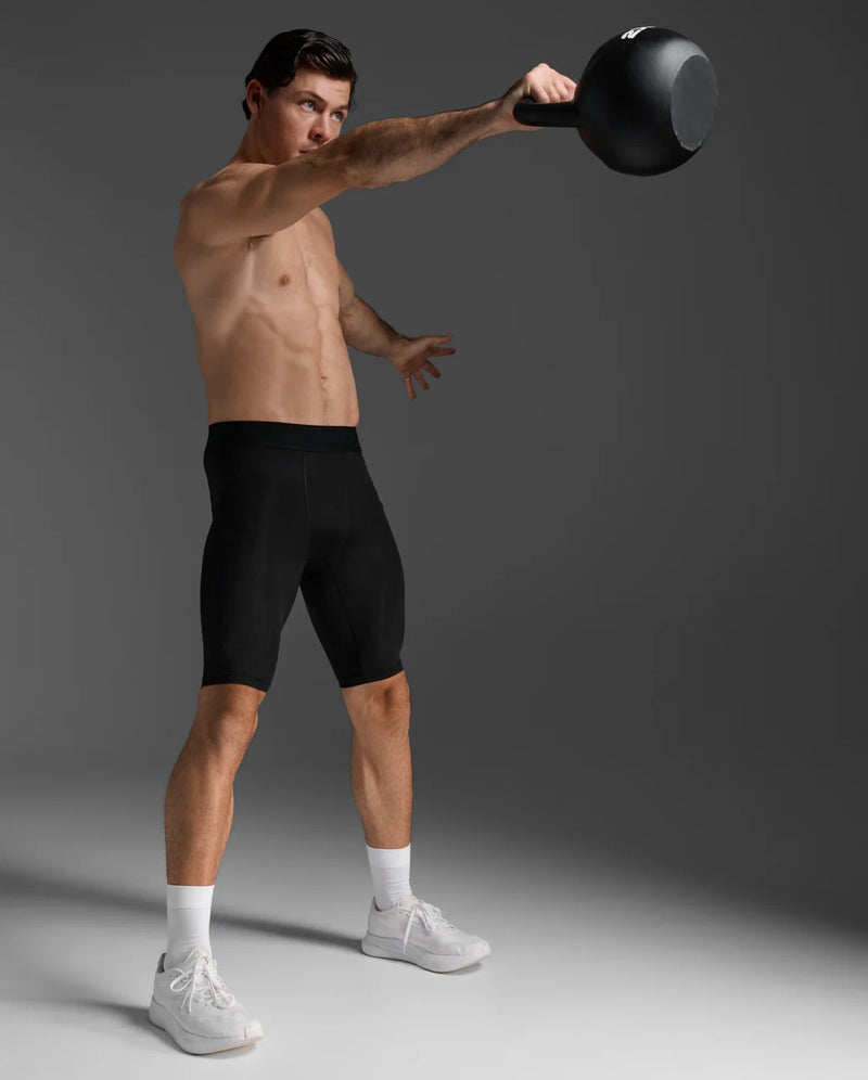 Men's Force Compression Shorts | Black