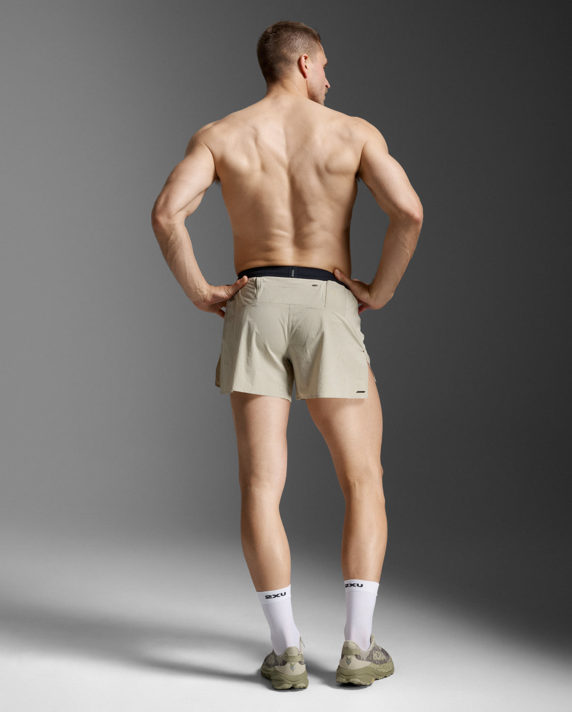 Light Speed Stash 5 Inch Shorts 男士 5 吋運動短褲｜卡其