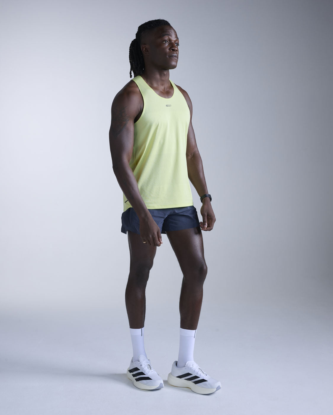 Light Speed ​​Tech Singlet Men's Lightweight Quick-Drying Sports Vest | Yellow