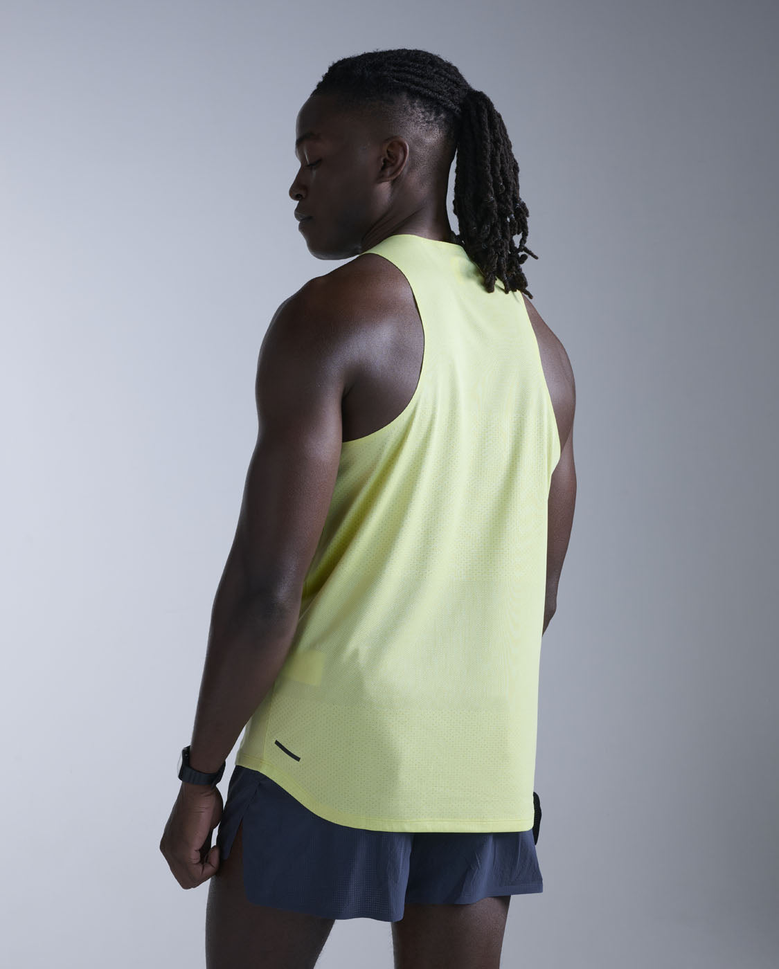 Light Speed ​​Tech Singlet Men's Lightweight Quick-Drying Sports Vest | Yellow