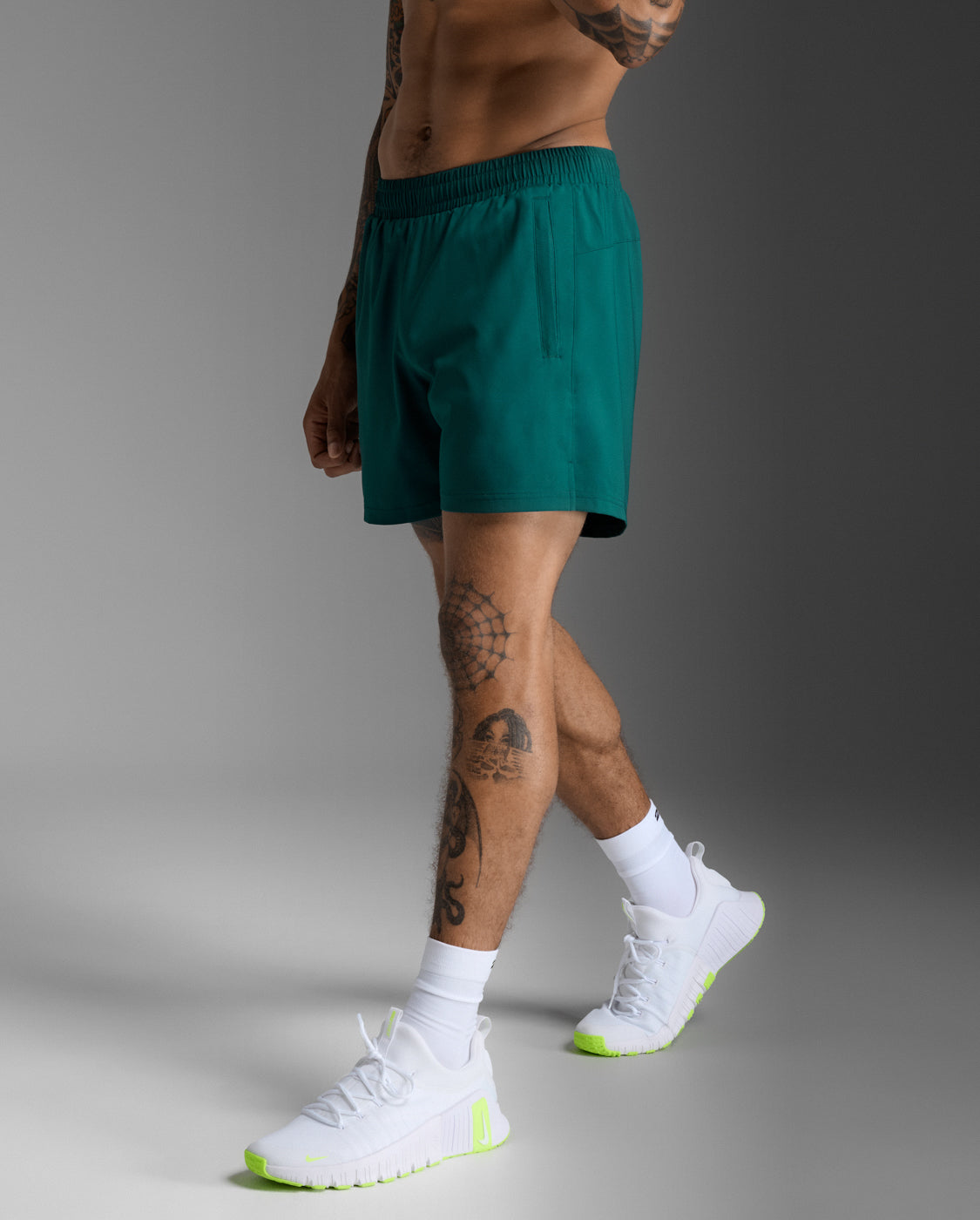 Motion 5 Inch Shorts 男士 挑戰者輕盈快乾5吋機能運動短褲｜綠