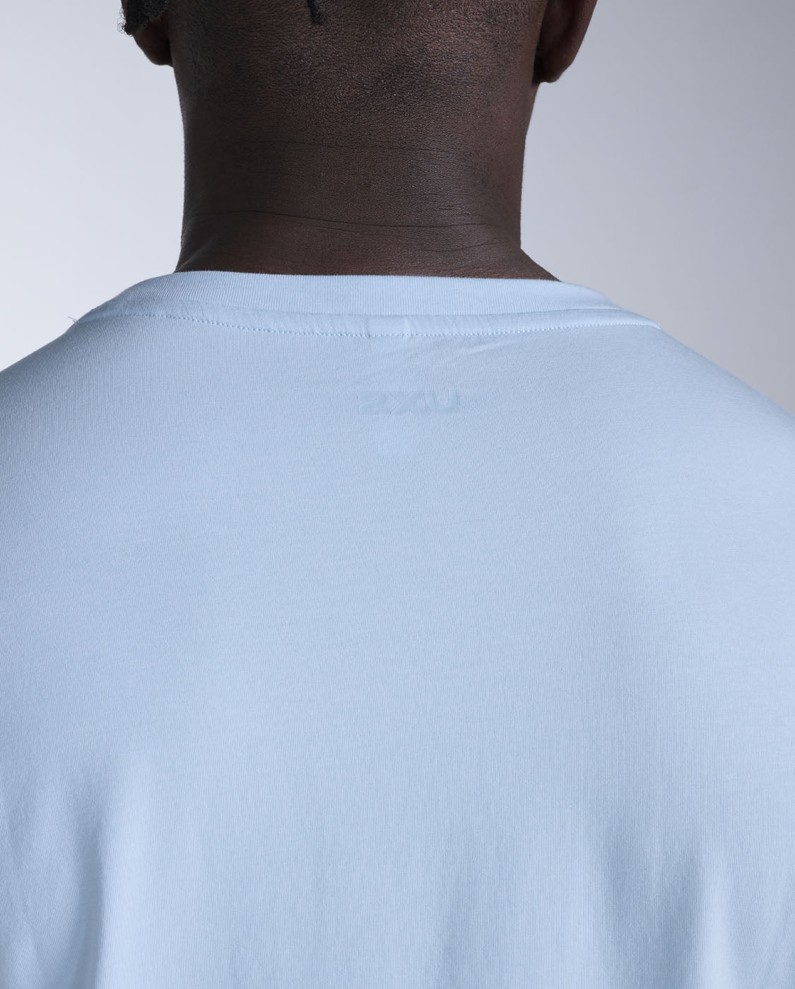 Motion Cotton Flex Tee 男士 挑戰者棉感吸汗乾爽短袖運動T恤｜天藍
