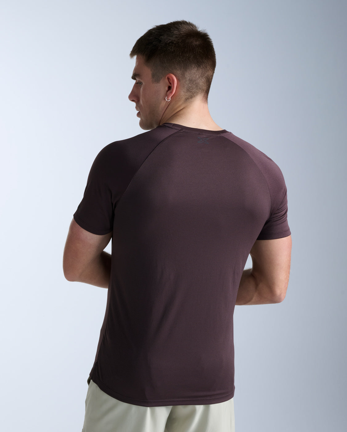 Aero Mesh Tee 男士 運動短袖上衣｜樹皮棕