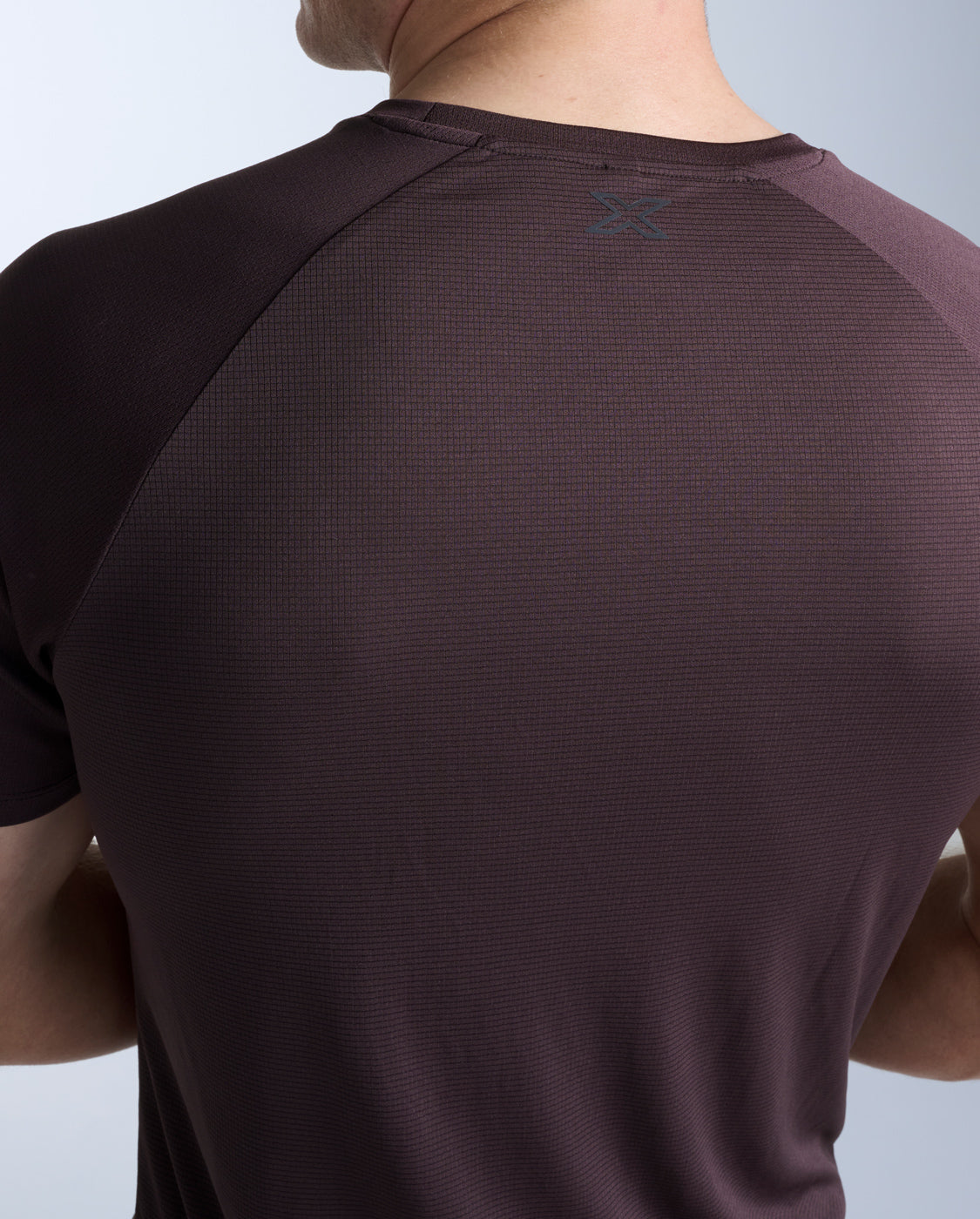 Aero Mesh Tee 男士 運動短袖上衣｜樹皮棕