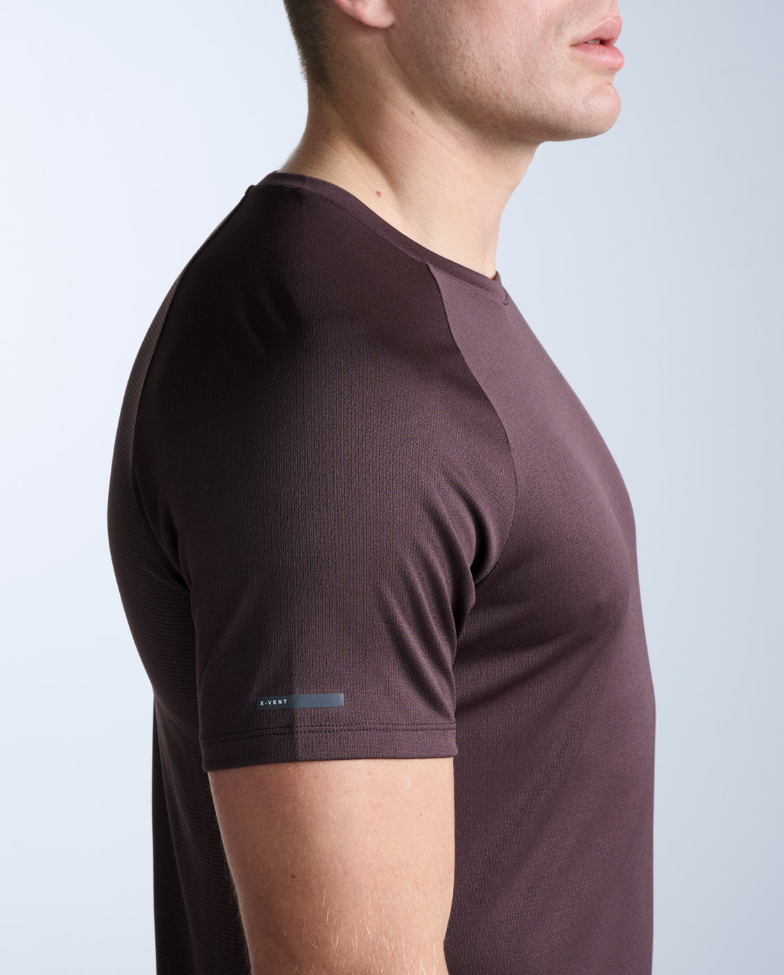 Aero Mesh Tee 男士 運動短袖上衣｜樹皮棕