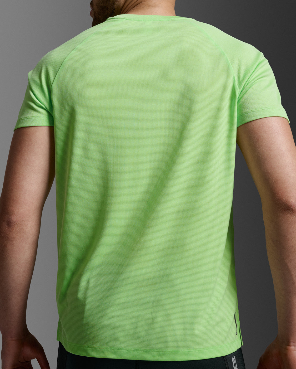 Aero Mesh Tee 男士 運動短袖上衣｜螢光綠