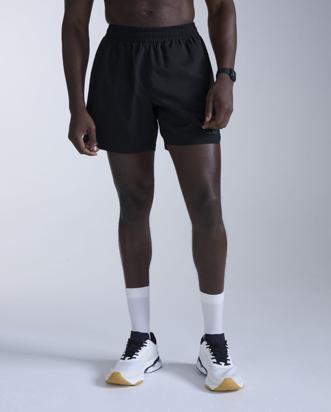 Motion 5 Inch Unlined Shorts 男士 5 吋無內襯運動短褲｜黑