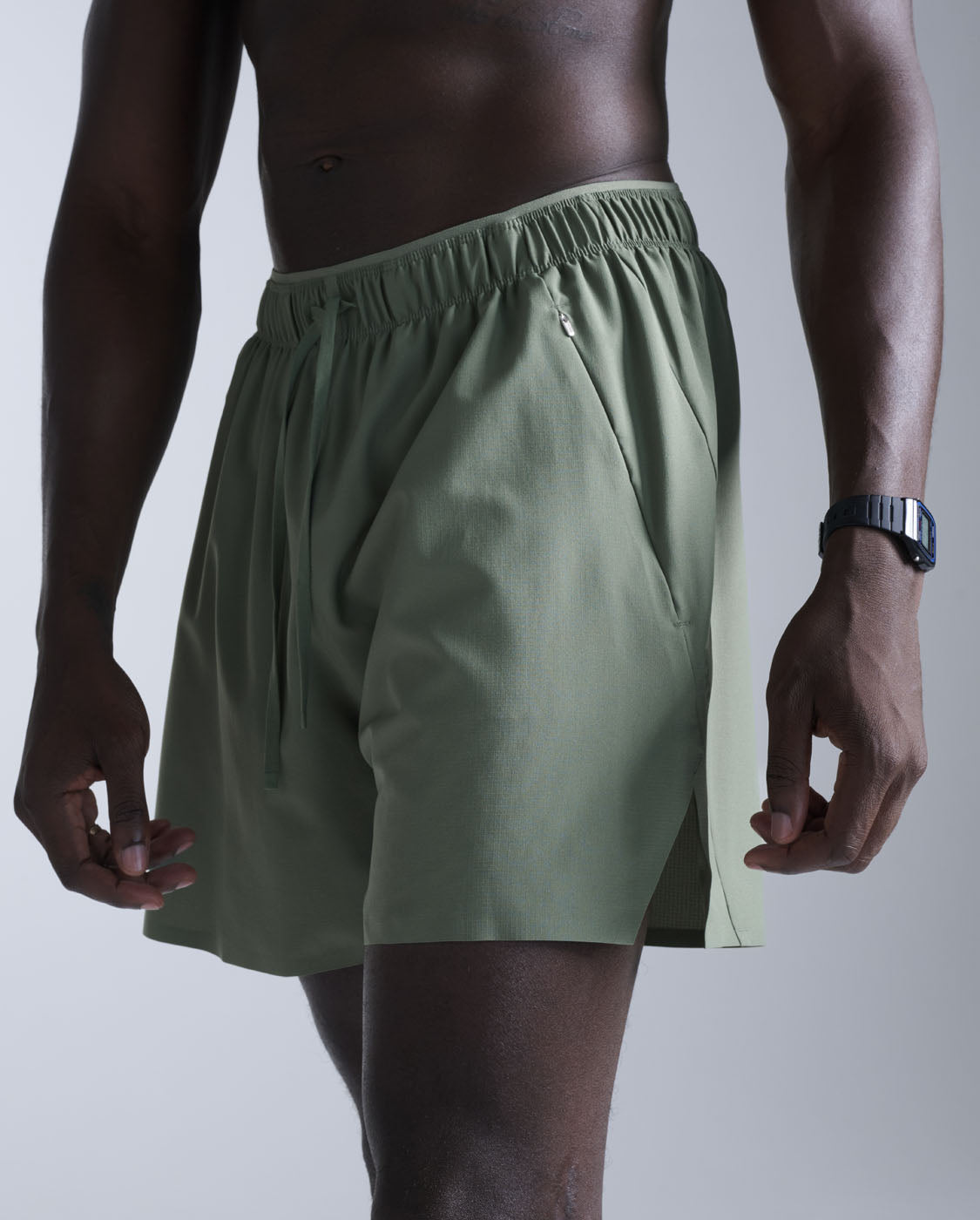 Motion 5 Inch Unlined Shorts 男士 5 吋無內襯運動短褲｜尤加利綠
