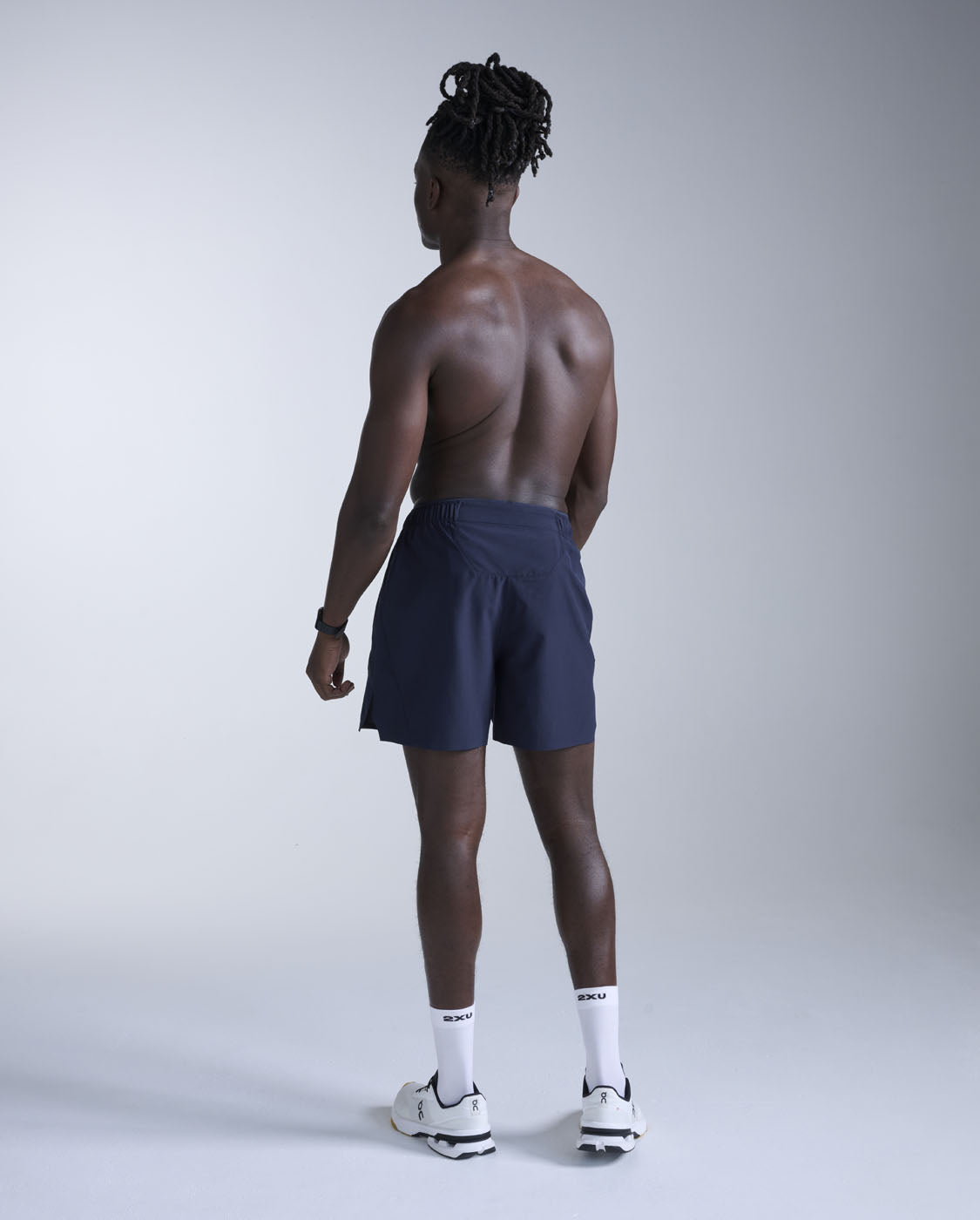 Motion 5 Inch Unlined Shorts 男士 5 吋無內襯運動短褲｜午夜藍