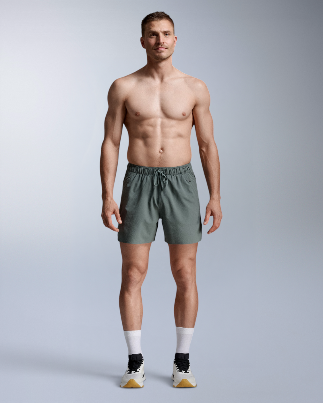 Motion 5 Inch Unlined Shorts 男士 5 吋無內襯運動短褲｜墨綠
