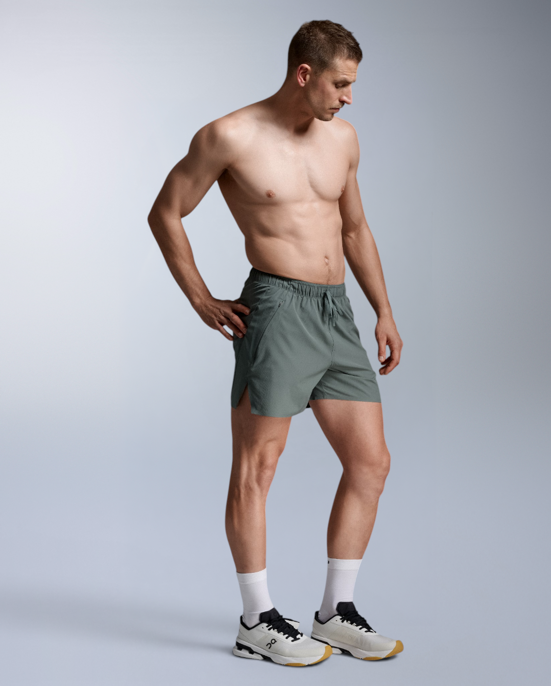 Motion 5 Inch Unlined Shorts 男士 5 吋無內襯運動短褲｜墨綠
