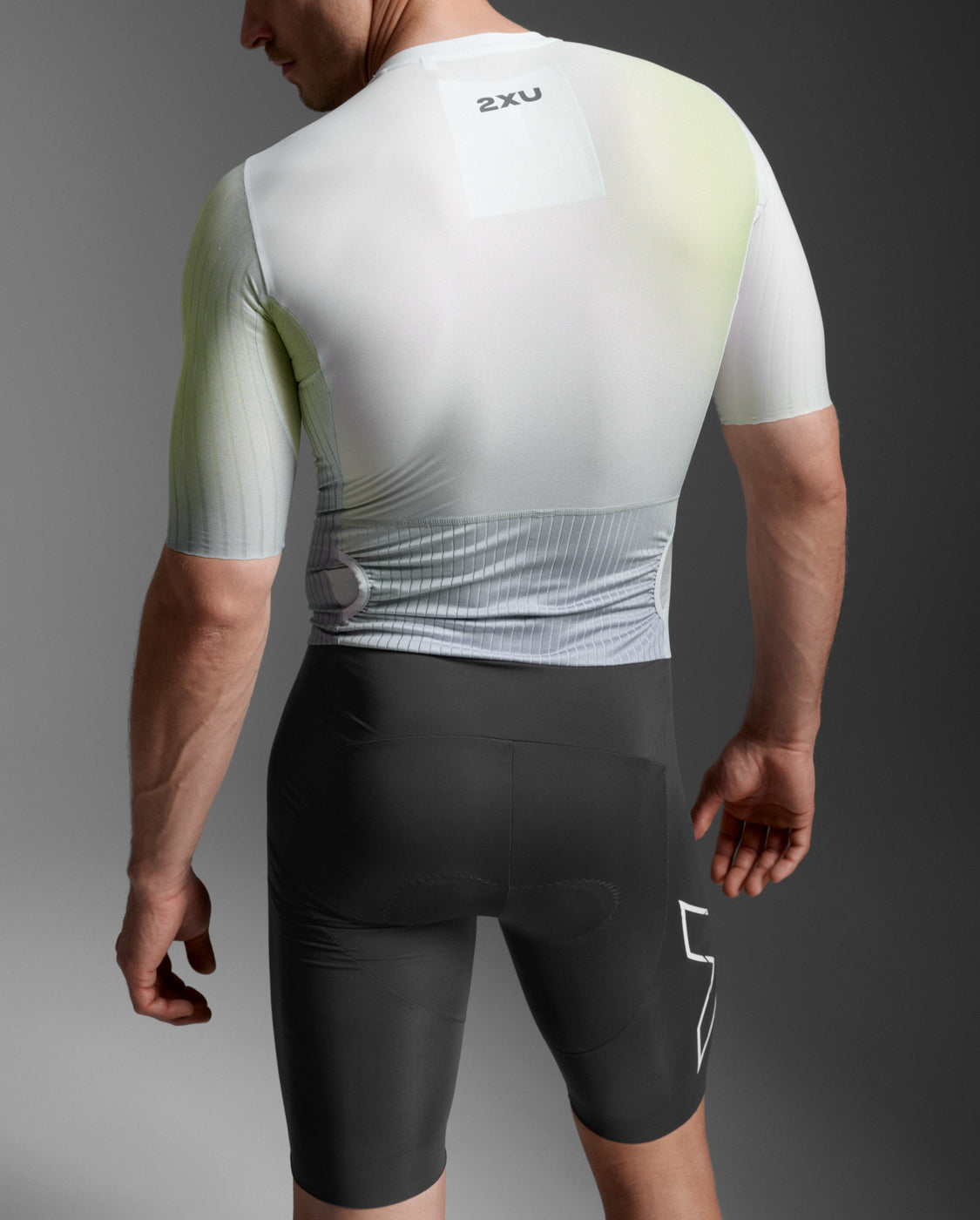 Light Speed React Sleeved Trisuit 男士 輕盈奔馳進階選手實戰有袖連體三鐵衣｜抹茶色
