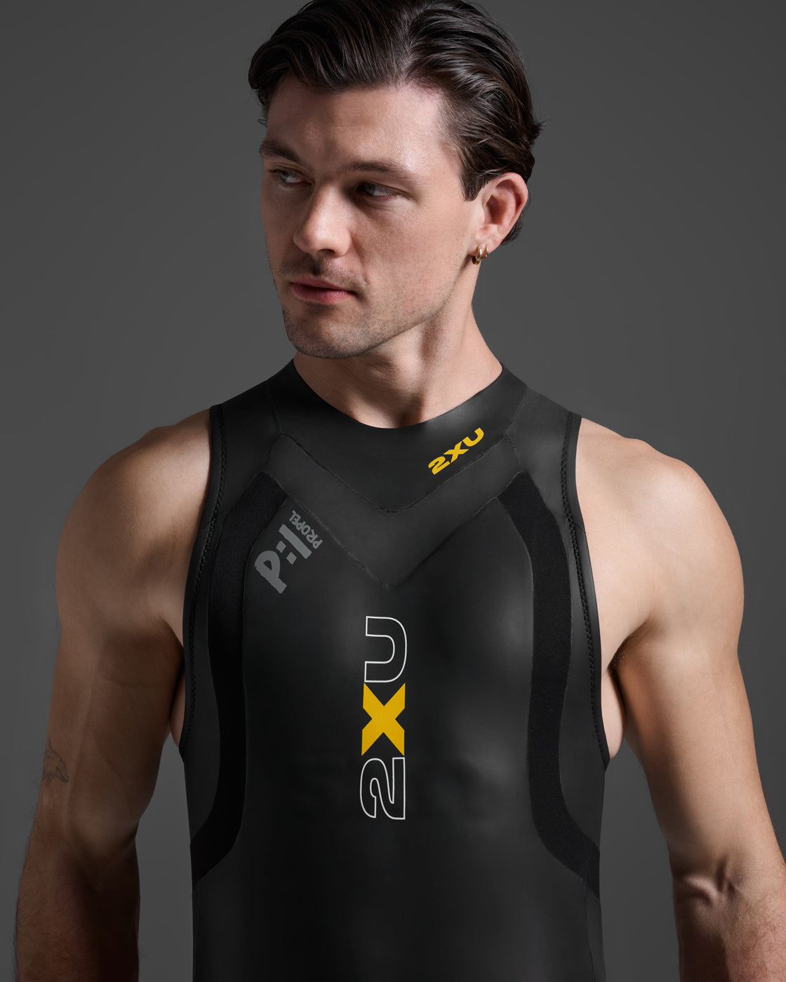 Propel P:1 Sleeveless Wetsuit Men's Sleeveless Wetsuit | Black