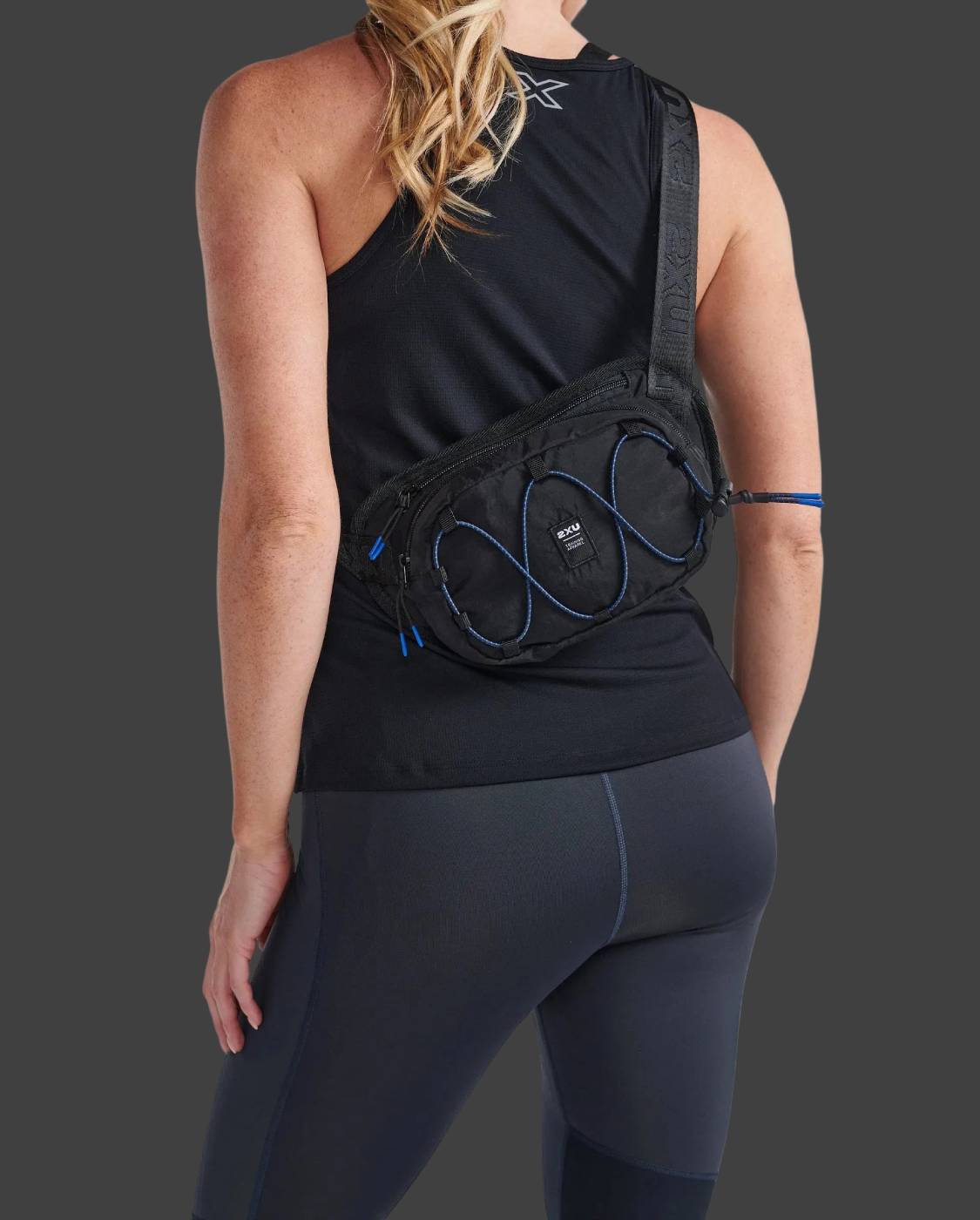Cross Body Bag - Unisex, Durable, Water-Repellent Functional Shoulder Bag | Black