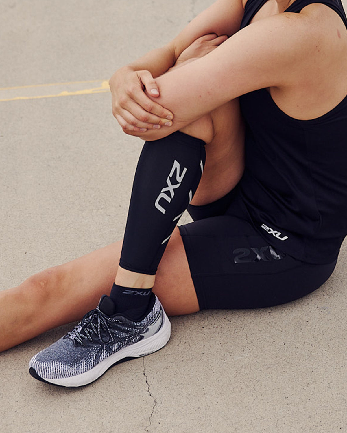 Compression Calf Guards 中性 壓縮小腿套(一雙) | 黑