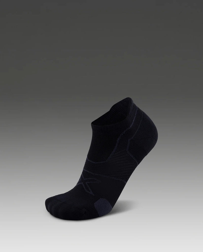 Vectr Cushion No Show Compression Socks 中性 隱形壓縮襪｜黑