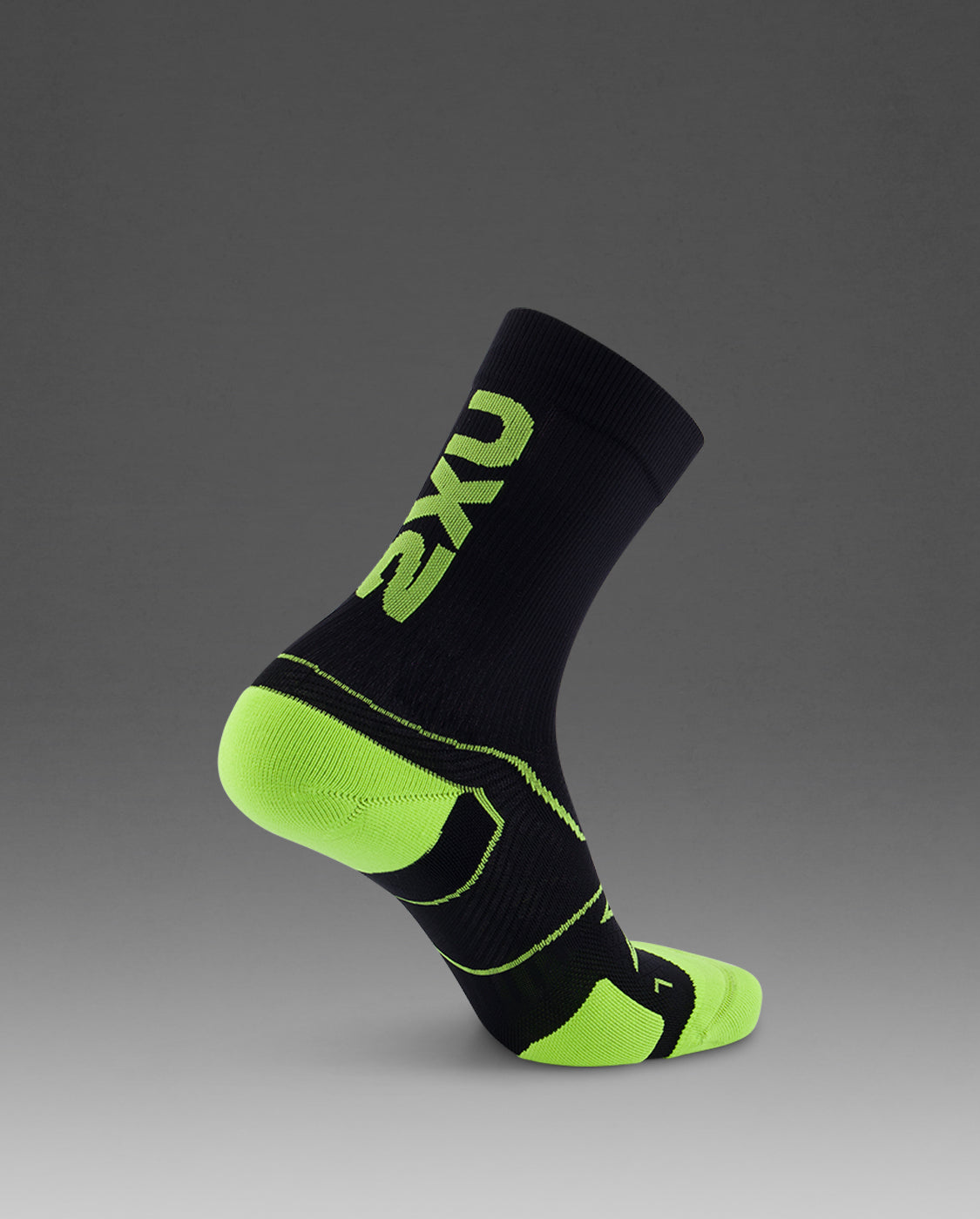 Vectr Cushion Crew Socks 中性 中筒襪｜螢光黃