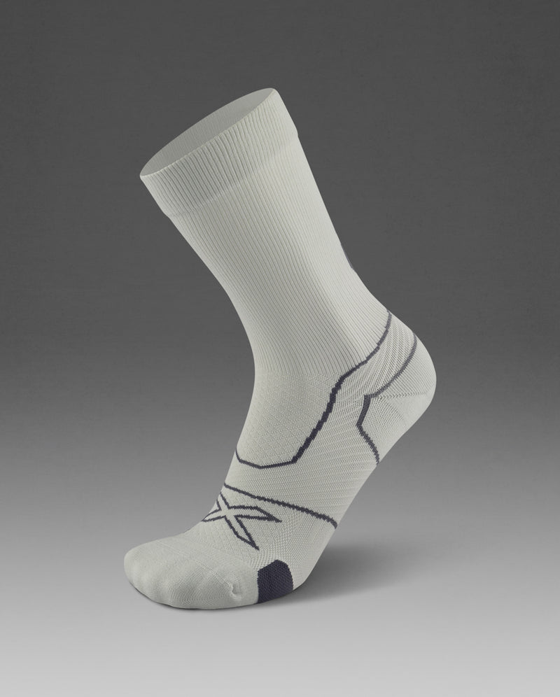 Vectr Cushion Crew Socks 中性 中筒襪｜淺灰