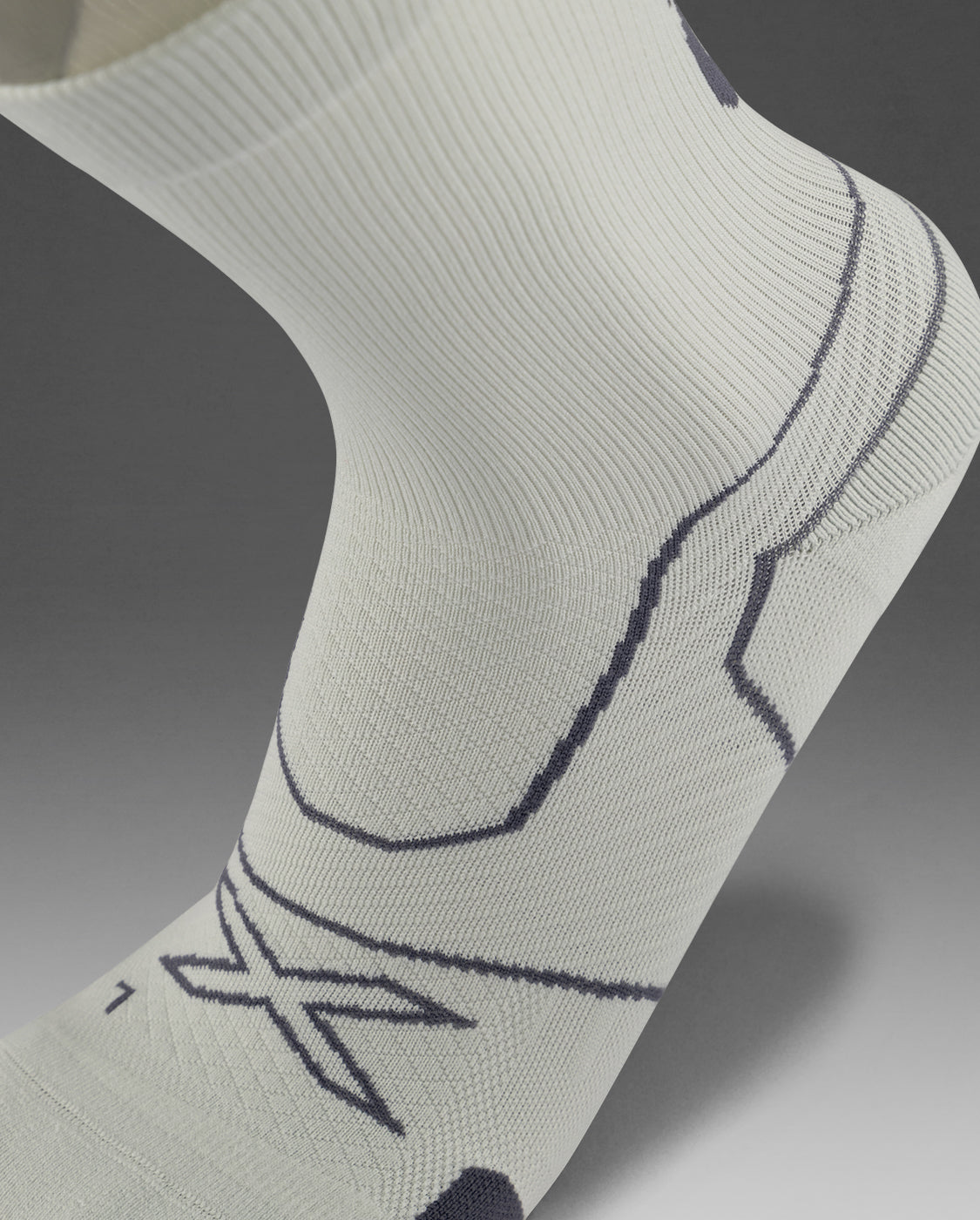 Vectr Cushion Crew Socks 中性 中筒襪｜淺灰