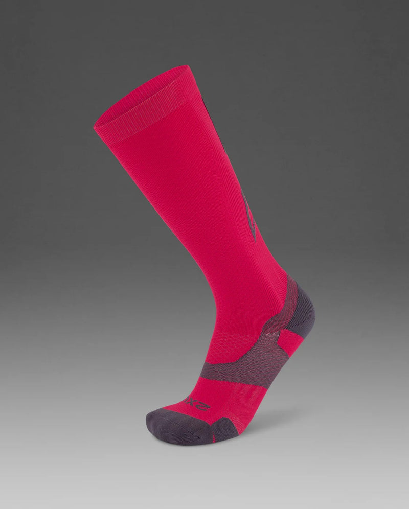 Vectr Light Cushion Full Length Compression Socks 中性 全長壓縮襪｜桃紅
