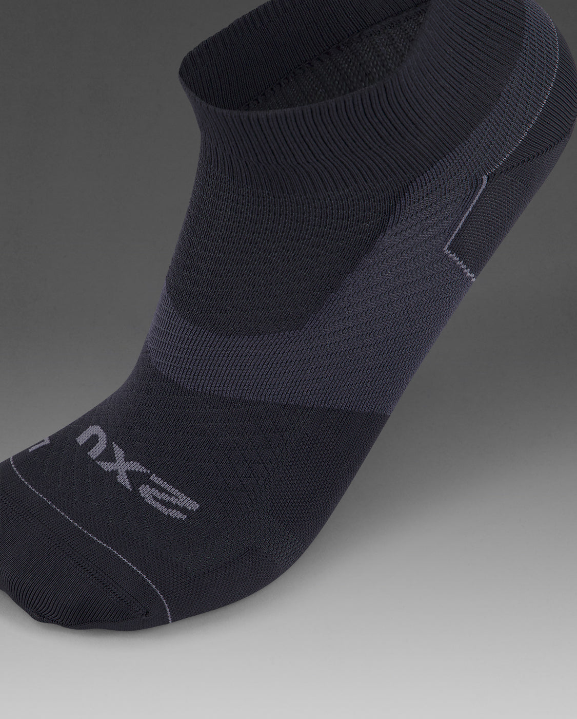 U Vectr Ultralight 1/4 Crew Compression Socks 中性 進階支撐輕盈1/4壓縮襪｜黑