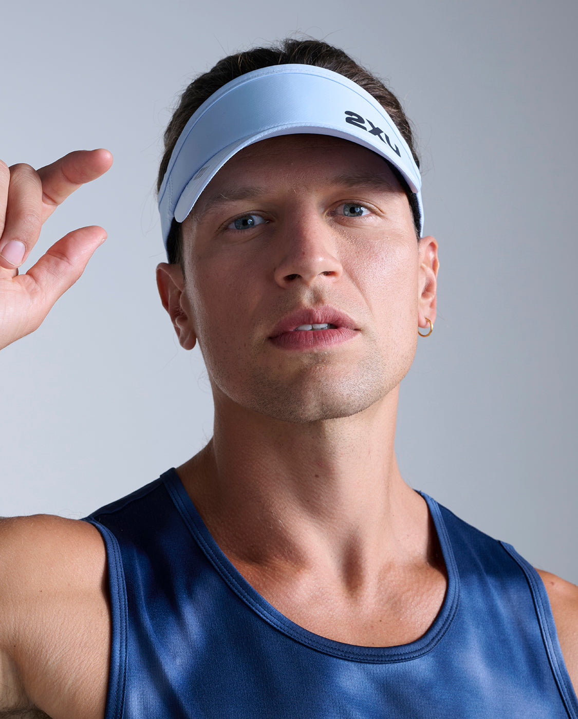 Run Visor Unisex Ultralight Quick-Drying Sunshade Running Cap | Black