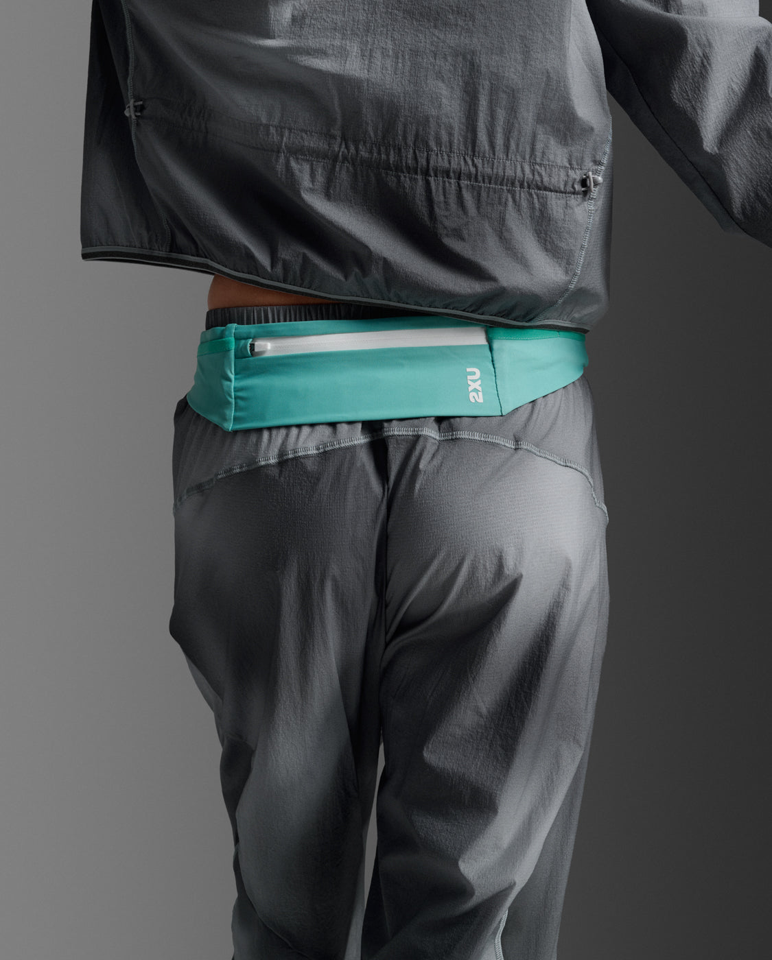 Run Belt 中性 跑步用收納腰帶｜極光綠