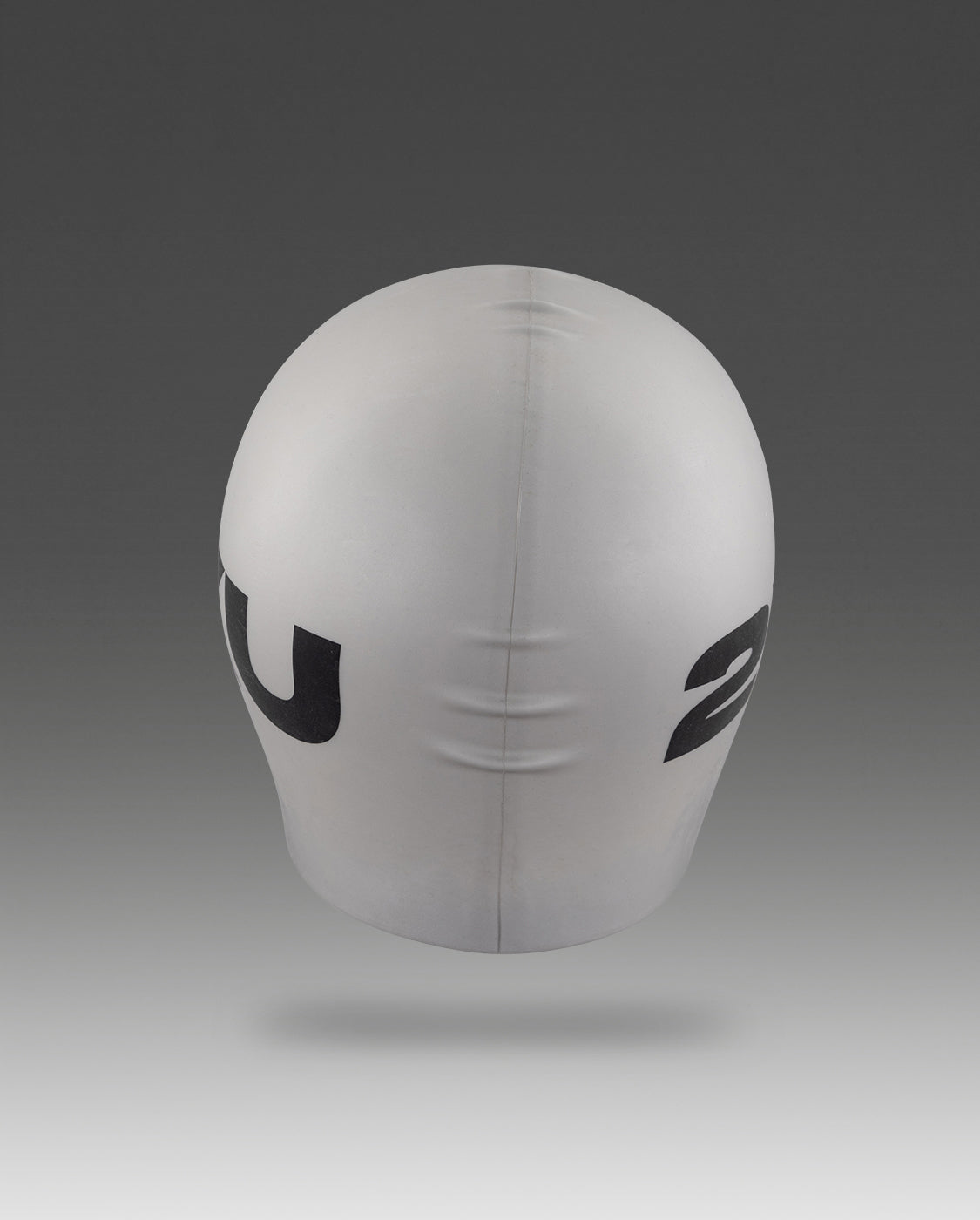 Unisex Professional Silicone Swim Cap | Silver Gray