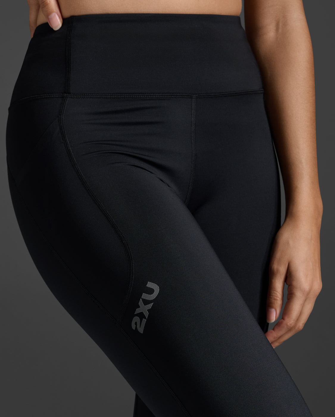 W Aero Hi-Rise Compression Tights 女士 高腰暢跑壓縮褲｜黑