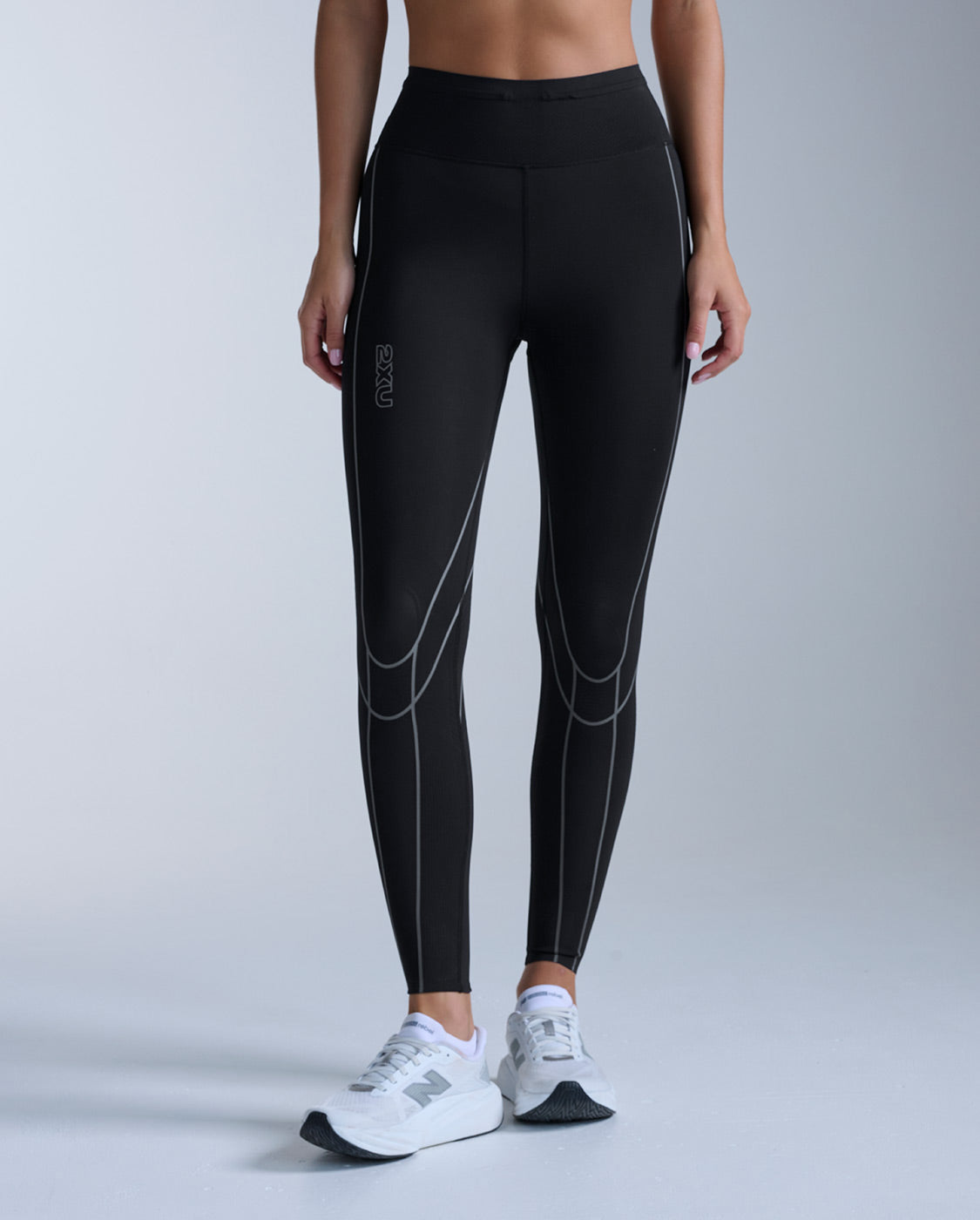 Light Speed Kinesis Hi-Rise Compression Tights 女士 高腰MCS壓縮長褲｜黑