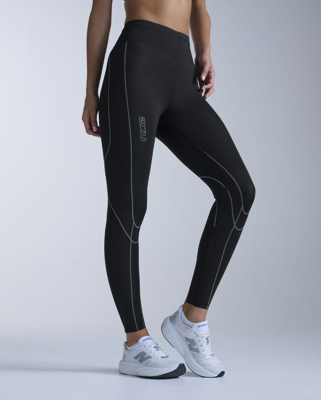 Light Speed Kinesis Hi-Rise Compression Tights 女士 高腰MCS壓縮長褲｜黑