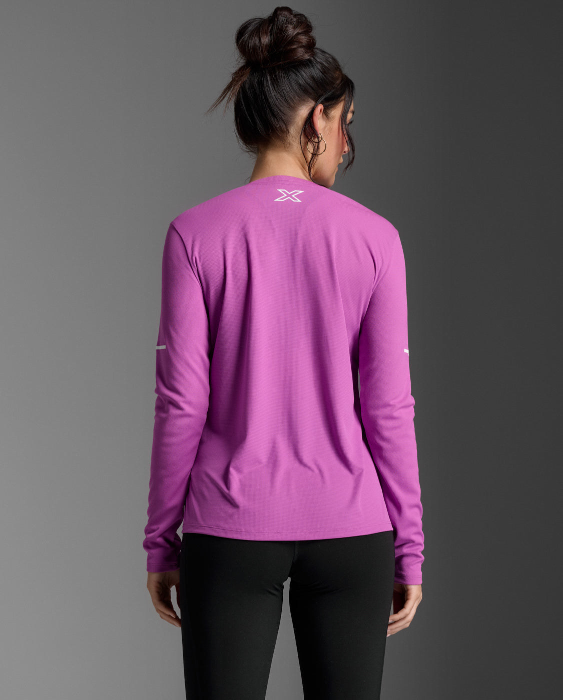 W Aero Long Sleeve 女士 暢跑吸濕快乾機能長袖上衣 | 紫羅蘭