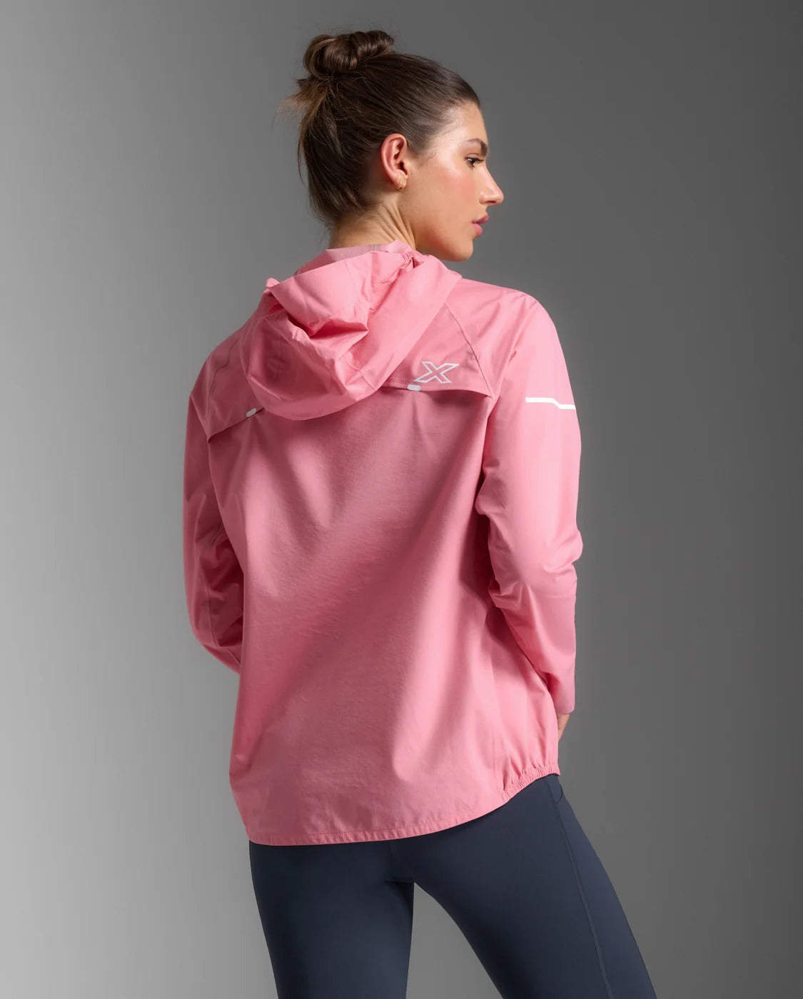 W Ignition Shield Waterproof Jacket 女士 防水保暖防護便攜收納全拉鍊連帽夾克｜粉紅