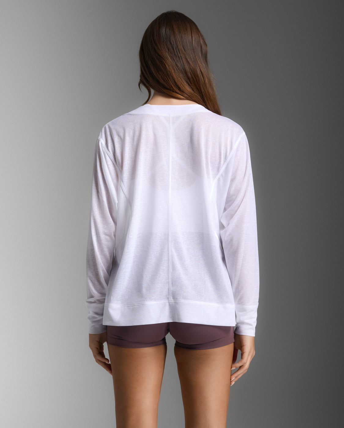 W ReLight Long Sleeve 女士 乾爽輕盈舒適機能長袖上衣 | 白
