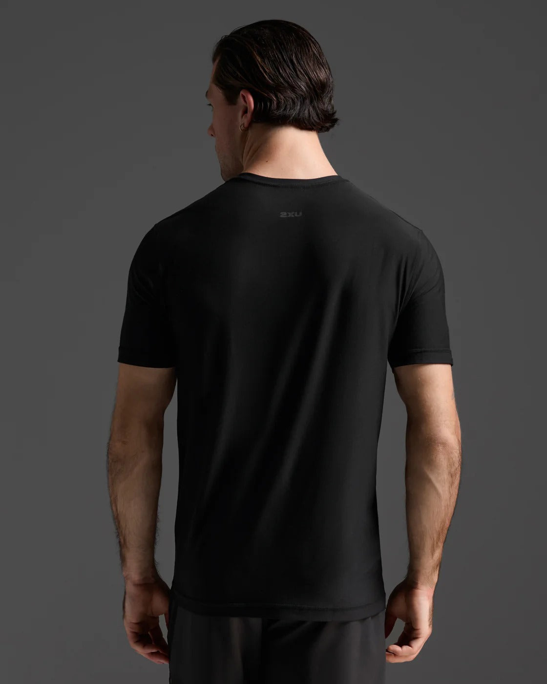 M Signature Tee 男士 耐磨柔棉速乾機能經典運動T恤  | 黑