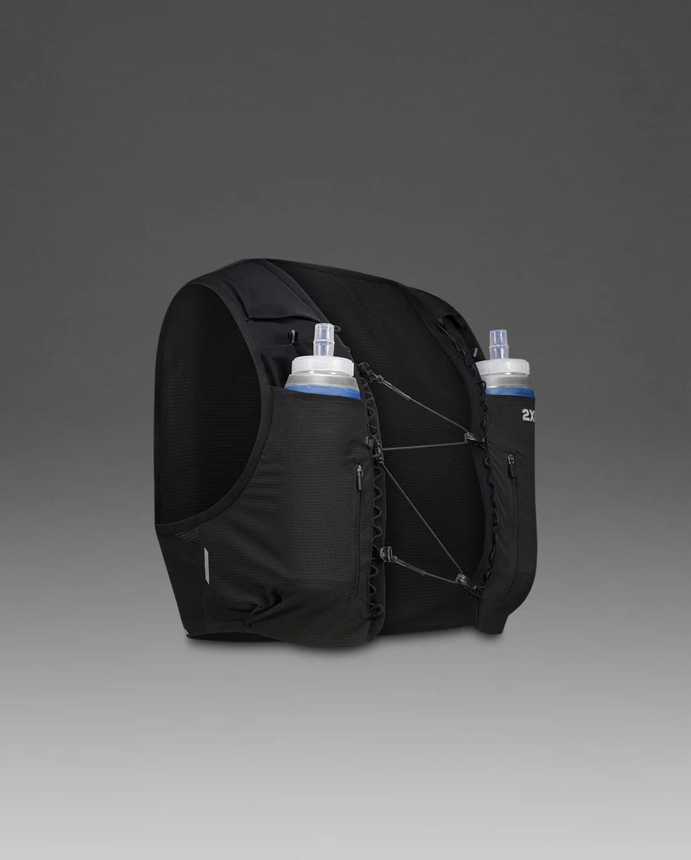 U Run Hydration Vest 中性 輕盈快乾跑步專用水袋背心｜黑