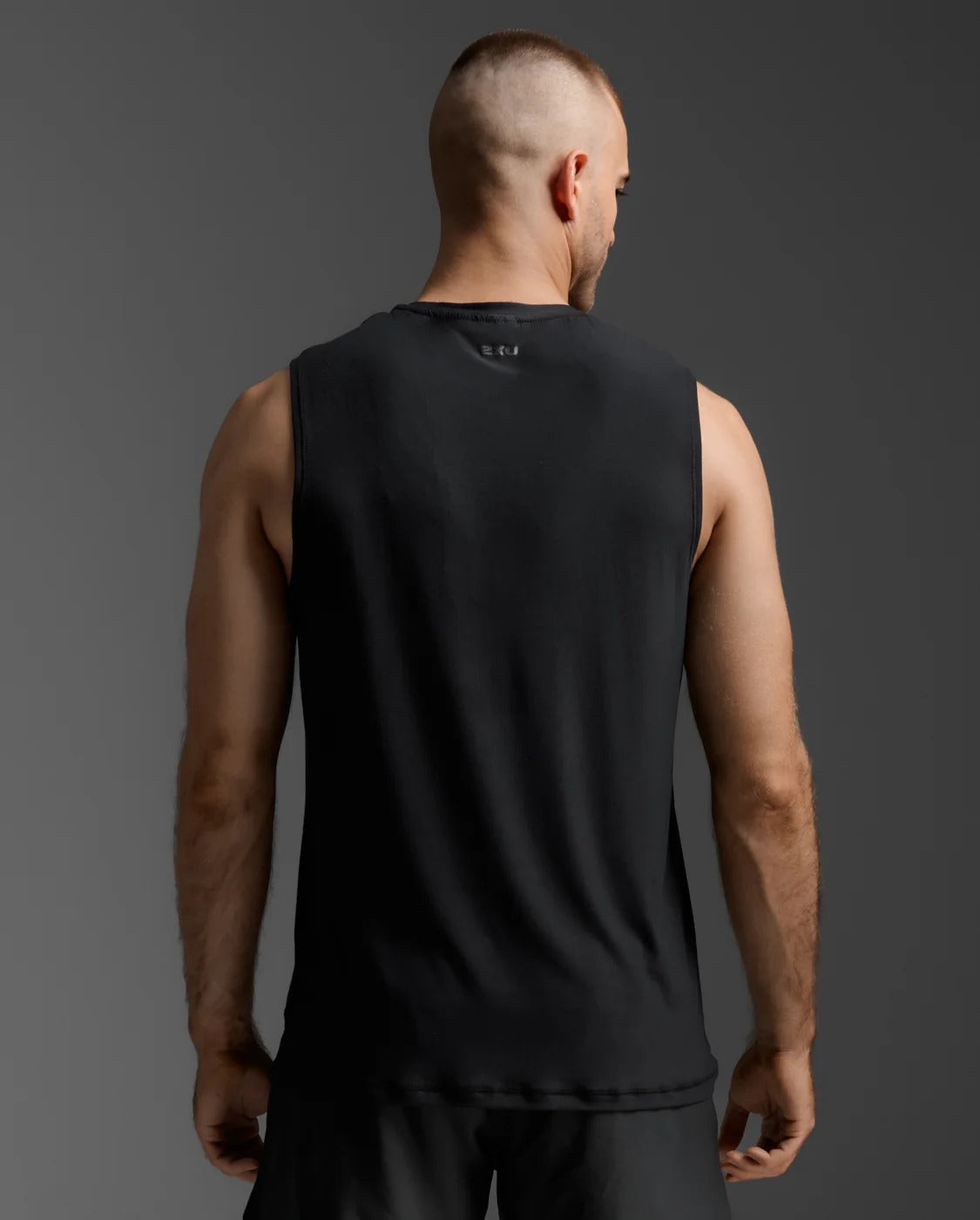 M Signature Soft Jersey Tank 男士 高彈舒適棉質耐磨運動背心 | 黑色